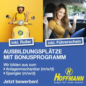 Hoffmann Ausbildung Azubi inkl. Führerschein