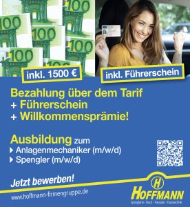 Hoffmann Ausbildung Azubi inkl. Führerschein