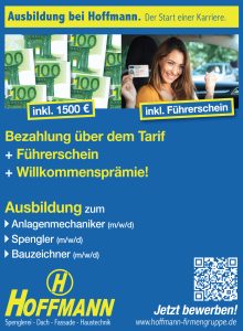 Hoffmann Ausbildung Azubi inkl. Führerschein