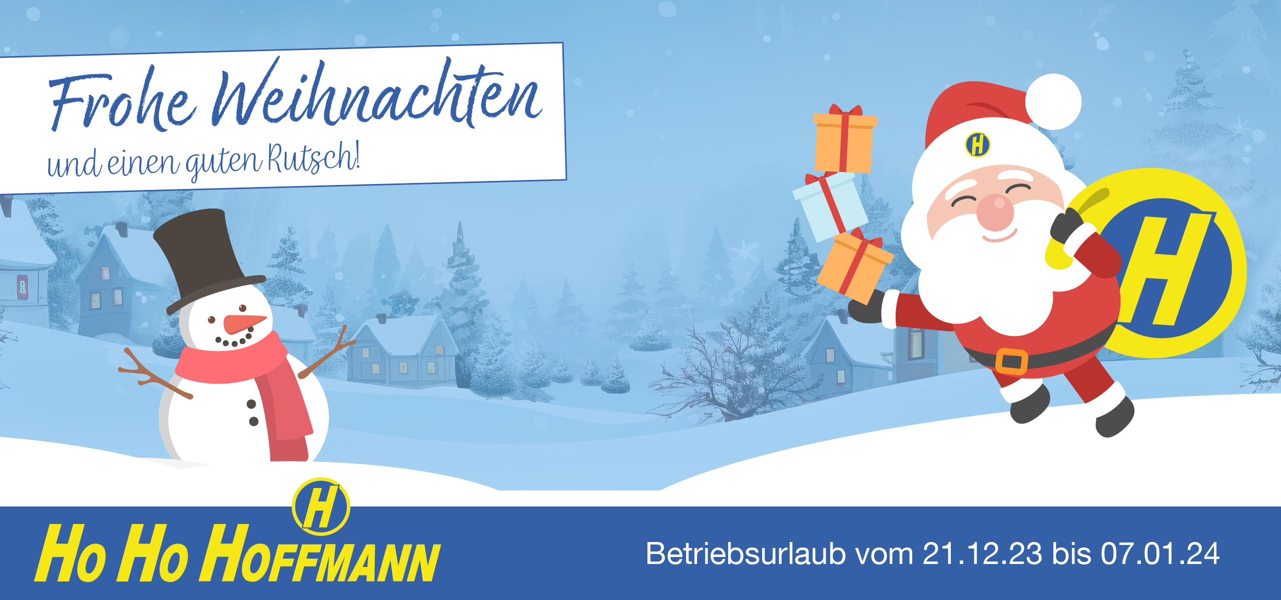 Hoffmann Weihnachtsurlaub 2023